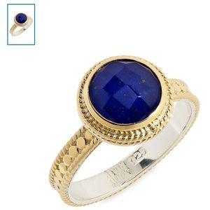 Anna Beck Round-Cut Lapis Stone Ring